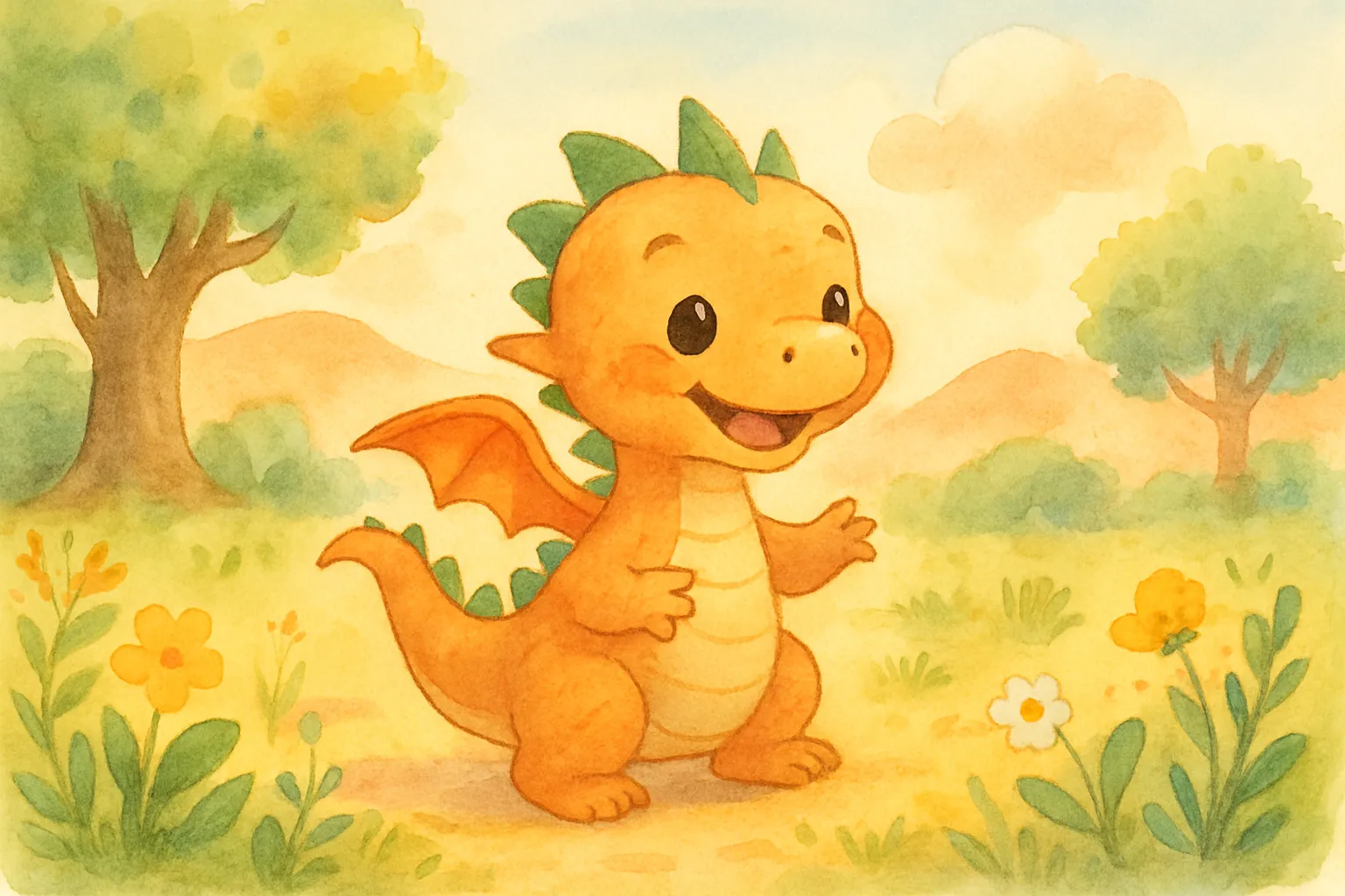 The Little Dragon Who Had No Fire
