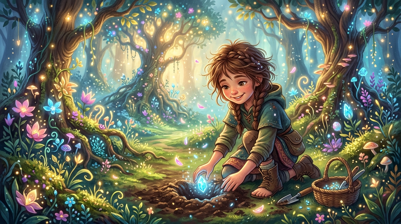ภาพตอนจบ: เอลิน่าปลูกเมล็ดพันธุ์แห่งแสง