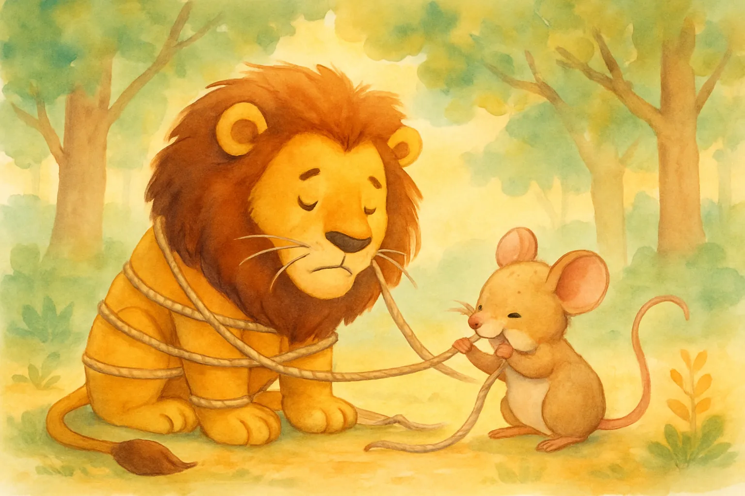 The Lion and the Mouse