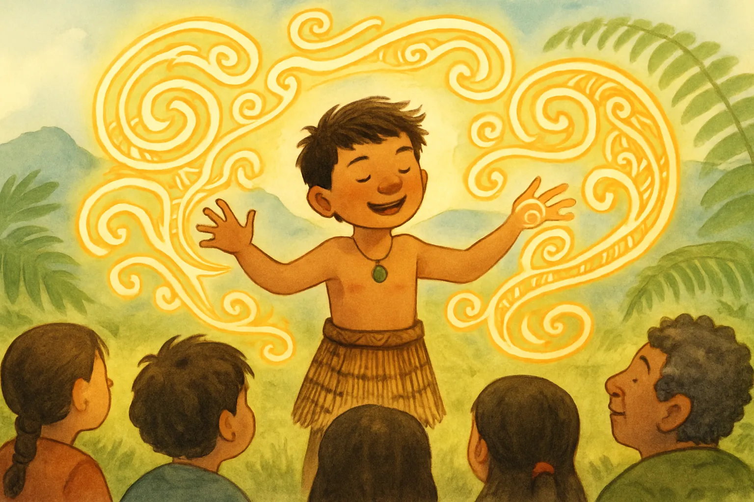 The Maori Storyteller
