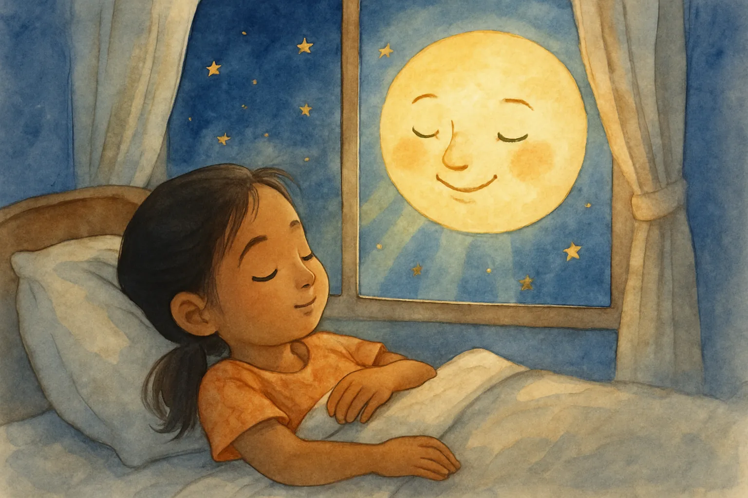The Moon and the Dreaming Child