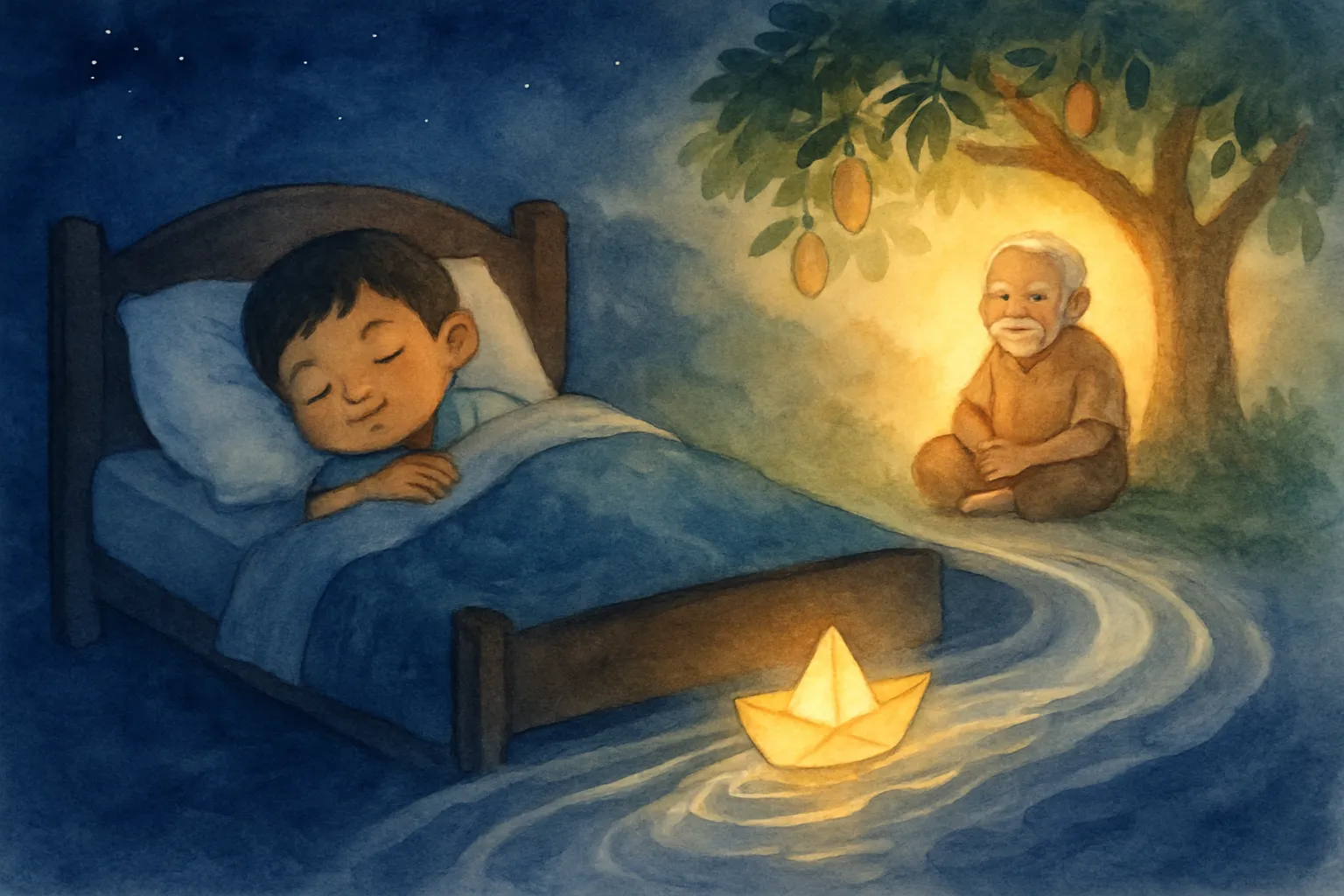 The Paper Boat That Sails Through Dreams