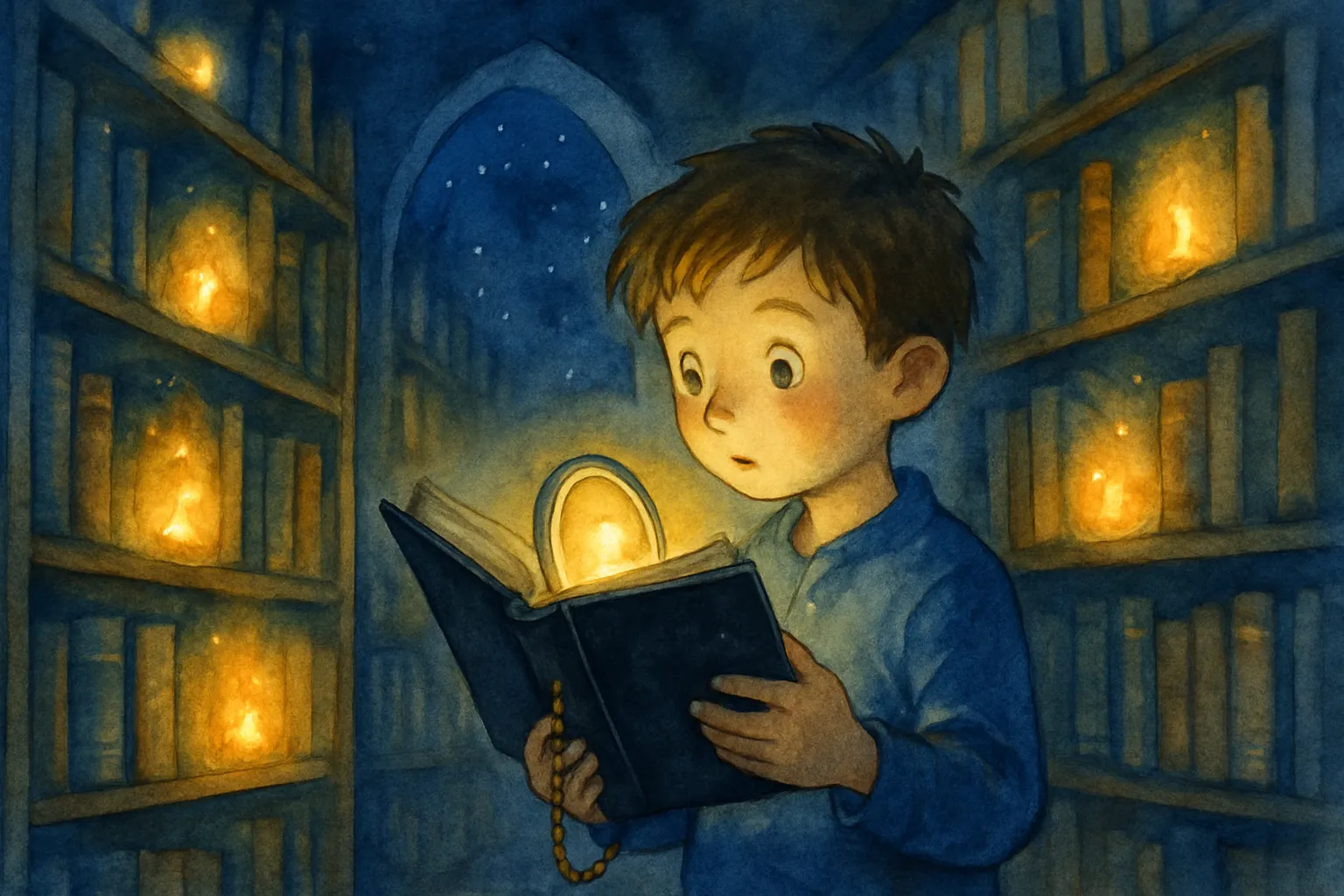 The Boy and the Forbidden Book